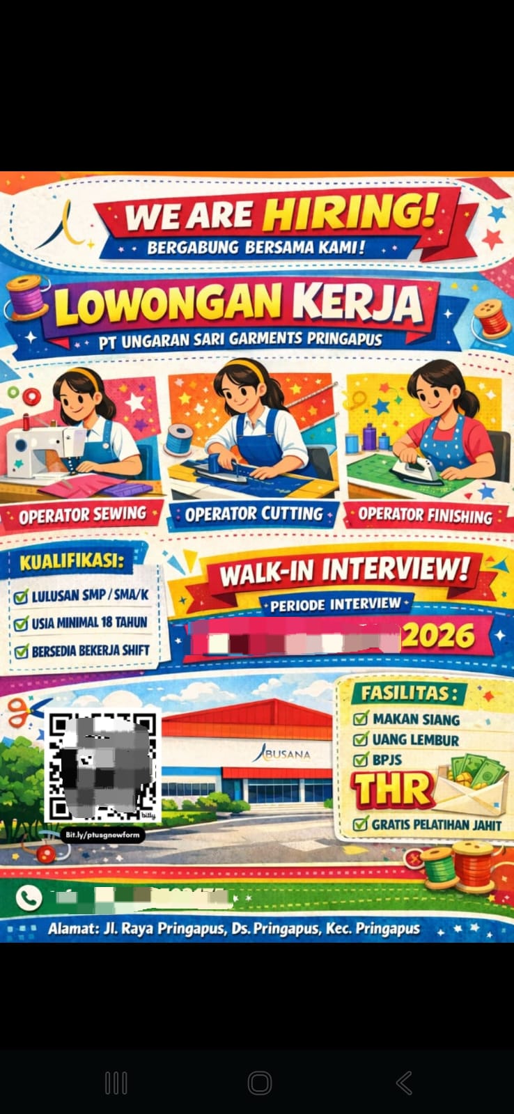 LOWKER PT. UNGARAN SARI GARMENT