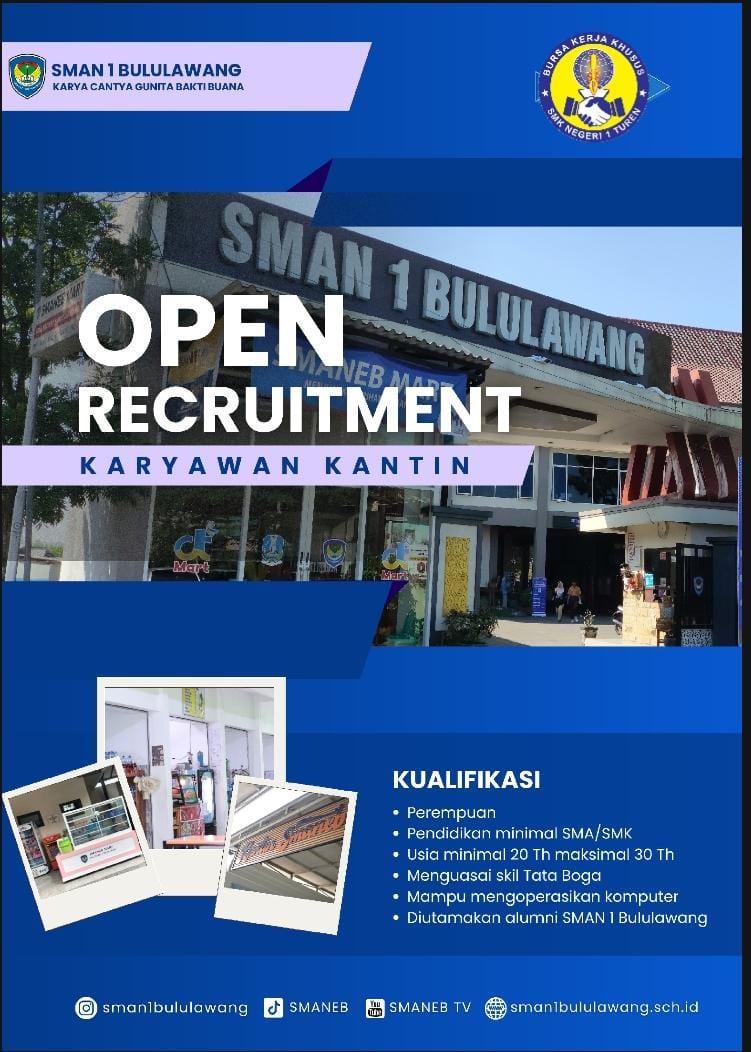 LOWONGAN KERJA SMAN 1 BULULAWANG